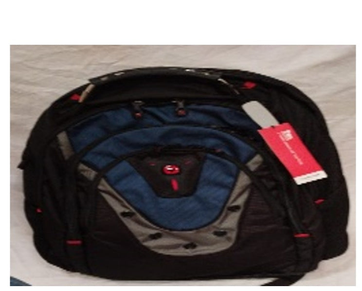 WENGER BACKPACK BALCK/BLUE 1BEX 17" image 3