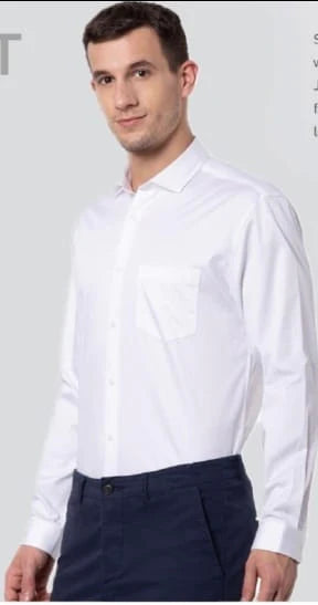 JACK & JONES KARL STRECH SHIRT WHITE