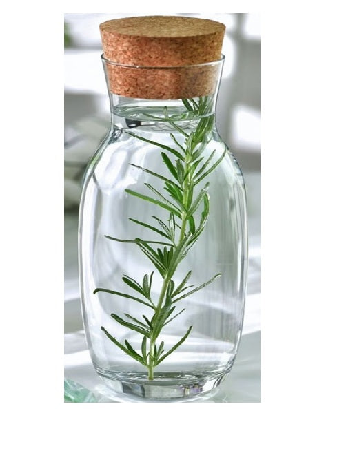 Krosno Carafe with Natural Cork Pure 1000Ml image 1
