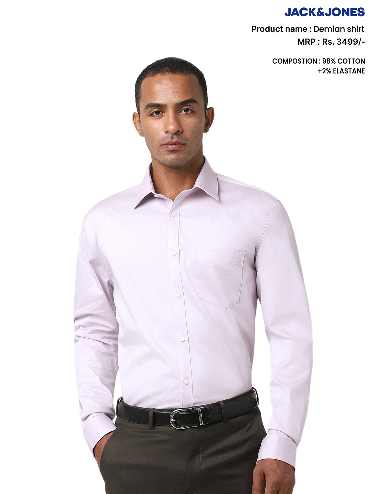 JACK & JONES DEMIAN SHIRT PURPLE