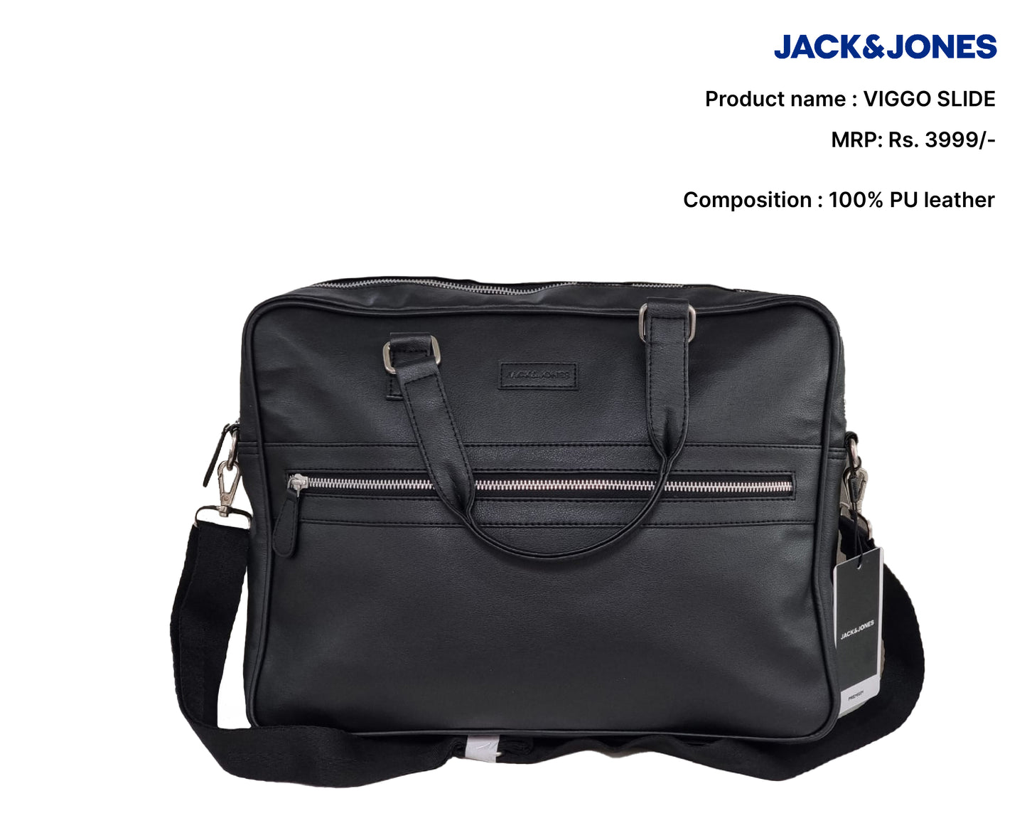 JACK & JONES VIGGO FILECASE -BLACK