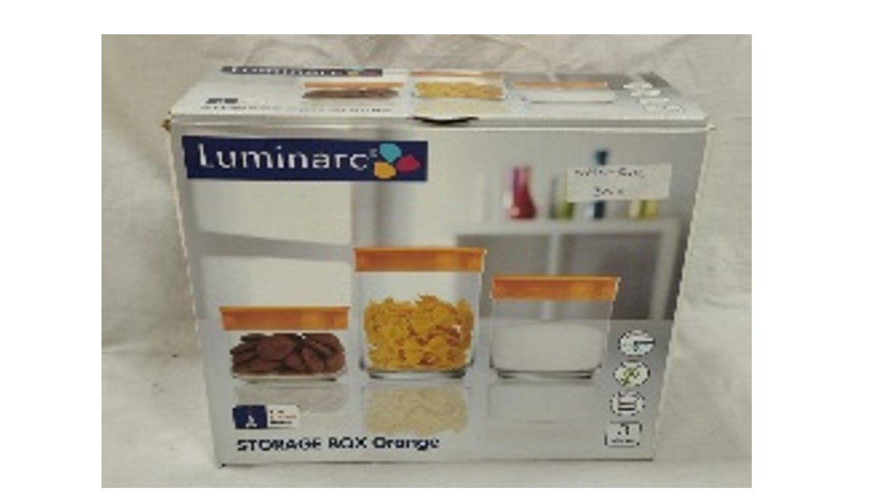 LUMINARC Storage jar set of 3 image 1
