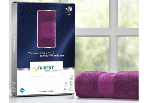 TRIDENT INDVLGENCE BATH TOWEL image 0