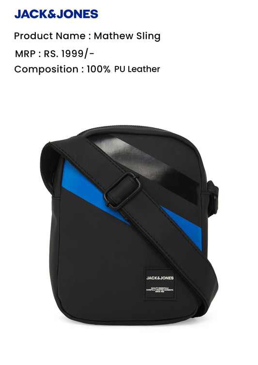JACK & JONES MATHEW SLING -BLACK