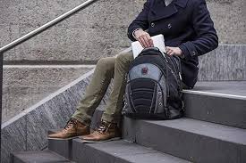 WENGER SYNREGY 16"LAPTOP BACK PACK  GREY image 2