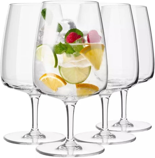 Krosno Waterglass Modern 330 Ml set of 4 image 0