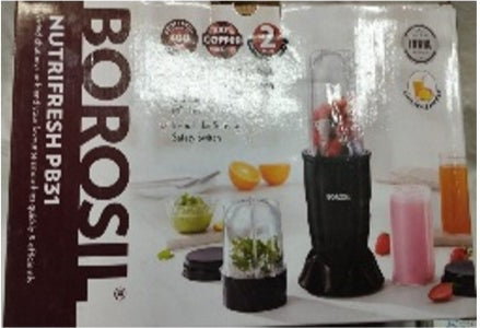 BOROSIL NUTRIFRESH blender  with 1 juice jar and 1 grinding jar image 1