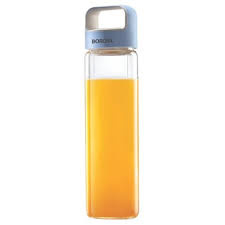 BOROSIL 550 ML NEO GLASS BOTTLE +1 MEDIUM VISION GLASS image 0