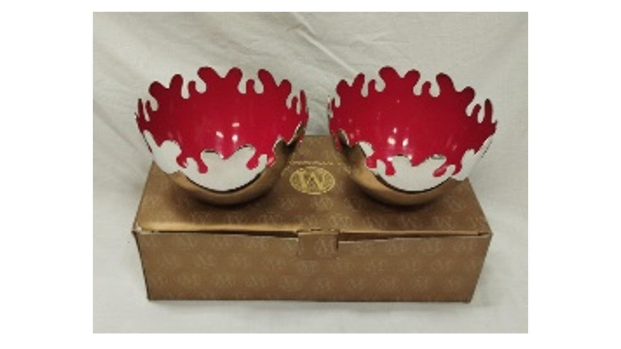 PMAGPPIE  PREMIUM STAINLESS STEEL AMBORSIA NUT BOWL SET'2 image 0