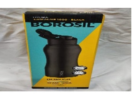 BOROSIL GRIP-N-SIP 1000 BLACK (1 LITER) image 1