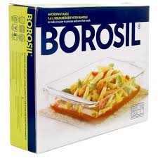 BOROSIL 1.6 LITER EVERYDAY SQUARE DISH WITH HANDLE image 0