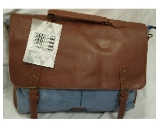 PORTRONICS LAPTOP BAG PU+ CANVAS MIX image 0