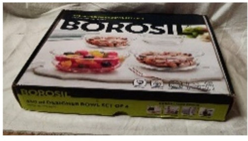 BOROSIL 430 ML BOWL SET'4 image 1