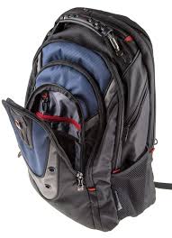 WENGER  BACKPACK BALCK/BLUE 1BEX 17" image 1