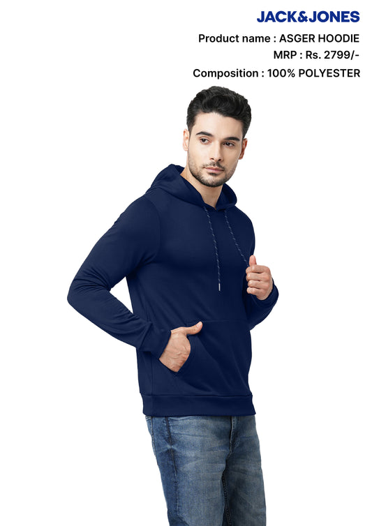 JACK & JONES ASGER HODIE - NAVY BLUE