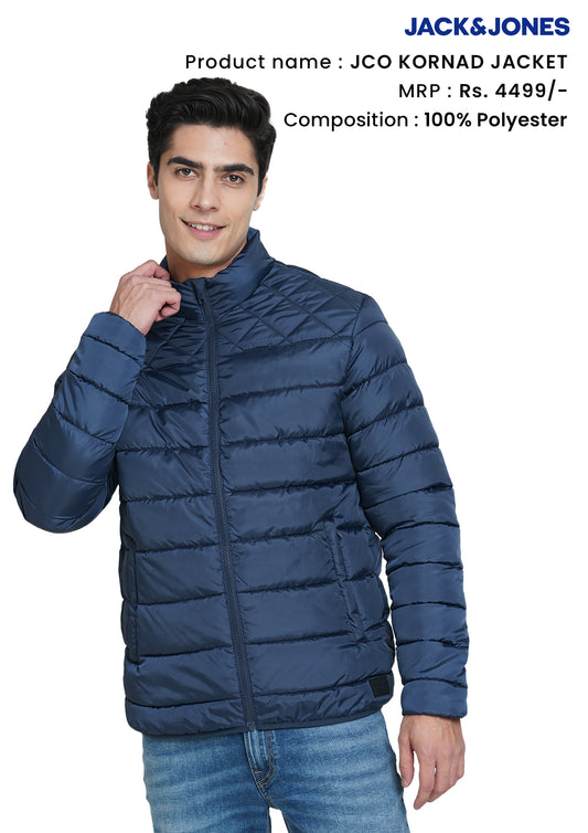 JACK & JONES KORNARD PUFFER -NAVY BLUE