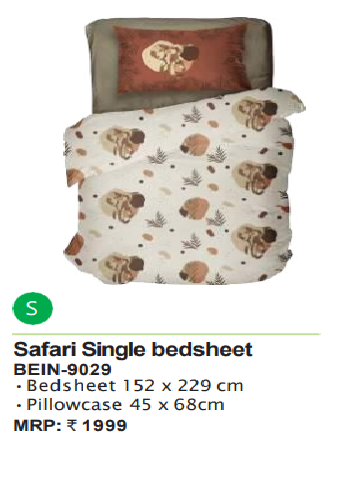 UCB Single Bedsheet image 0