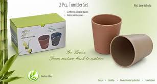 eco-friendly 2pcs tumbler set (2 set) image 0