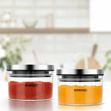 BOROSIL classic glass jar set'2300 ml+300 ml) image 0