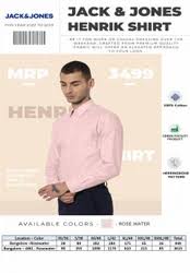 JACK & JONES HENRIK SHIRT ROSEWATER
