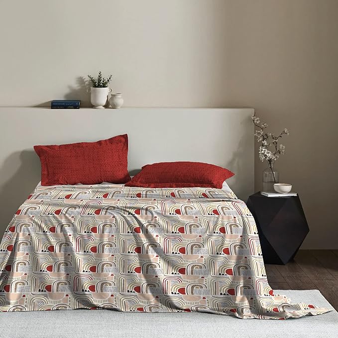 TRIDENT CARNIVAL DOUBLE BEDSHEET image 0