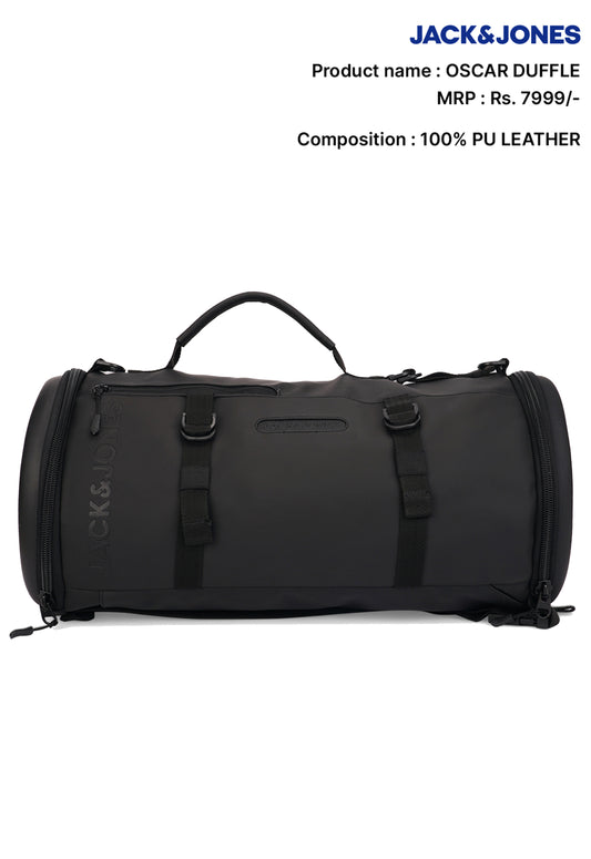 JACK & JONES OSCAR DUFFLE -BLACK