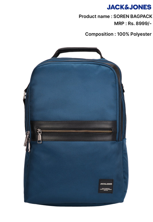 JACK & JONES SOREN BACKPACK -BLUE